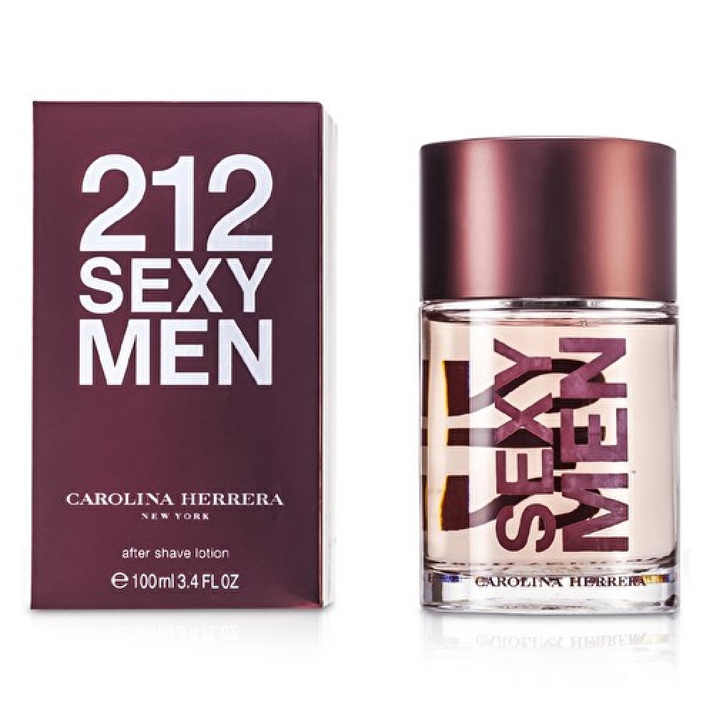 CAROLINA HERRERA 212 SEXY AFTERSHAVE LOTION 100ML